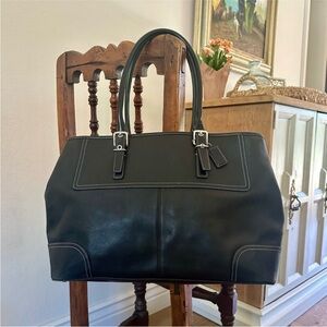 Vintage Coach Hampton Carry All Tote
